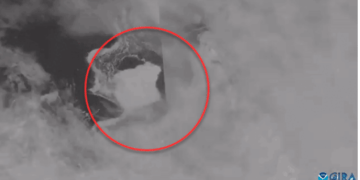 “Pa horizont në fund”, Ajsbergu më i madh në botë ka mbetur i bllokuar në një vorbull oqeanike