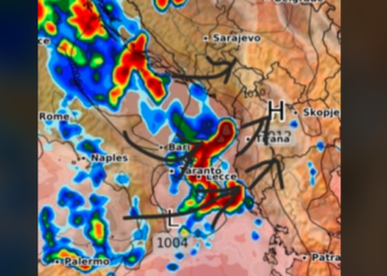 Afrohen stuhitë e shiut si në bregdet po ashtu edhe në Kosovë dhe Maqedoninë Veriore!