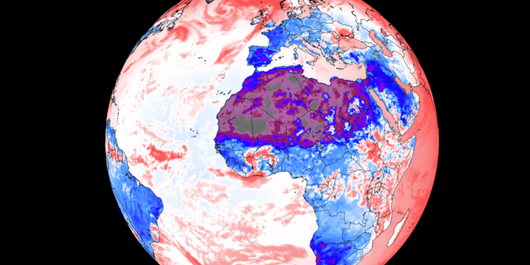 Sasi të reshjeve të shiut priten në shkretëtirën e Saharasë, një fenomen i rrallë i motit