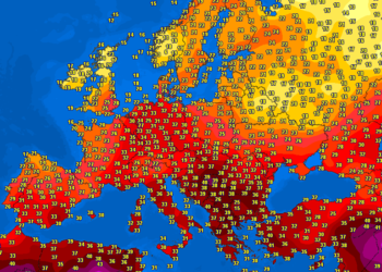 Shikoni temperaturat sot në Ballkan dhe Evropë!