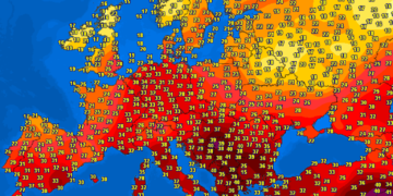 Shikoni temperaturat sot në Ballkan dhe Evropë!