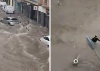 Qyteti në Francë “nën ujë” nga reshjet e mëdha të shiut