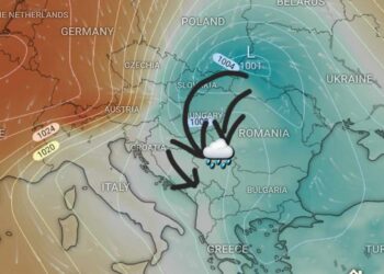 Cikloni i fuqishëm merr “kthesë” të pazakontë!