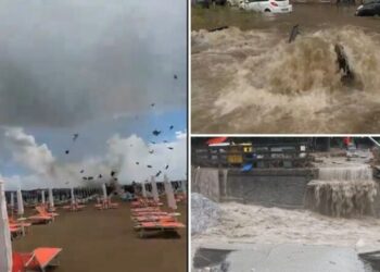 Stuhi të fuqishme po ndodhin në Itali