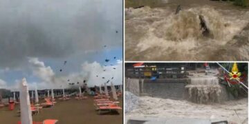 Stuhi të fuqishme po ndodhin në Itali