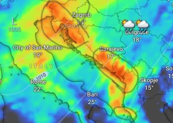Sasi e madhe reshjesh atmosfeke në disa vende të Ballkanit, reshje të reja bore në Alpe!