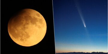 Spektakël në qiell: Sonte superhëna më e ndritshme dhe “kometa e shekullit”