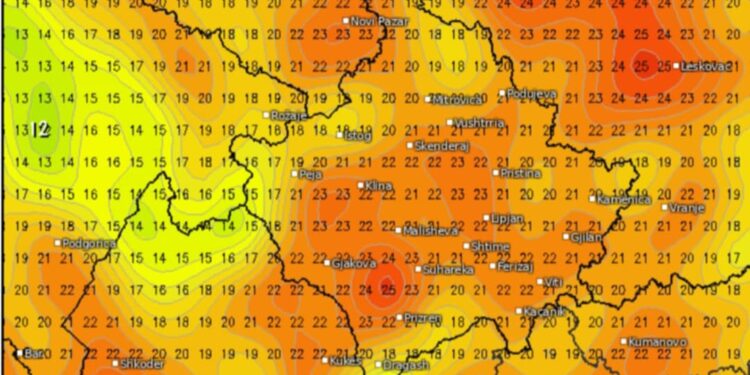 Moti nesër dhe ditëve në vazhdim! (10.10.2024.) E Enjte