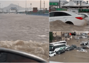 Përmbytje të mëdha në Mekë