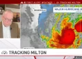 Meteorologu amerikan shpërthen në lot teksa raporton për fuqinë e uraganit “Milton”