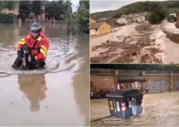 Italia dhe Franca godtien nga përmbytje të mëdha – pamje që tregojnë kaosin e krijuar