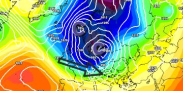 Atlantiku “premton” reshje të dendura shiu e bore në Evropë dhe pjesë të Ballkanit!