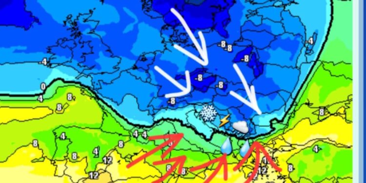 Temperatura më të ulëta depërtojnë së bashku me frontin e ftohtë!