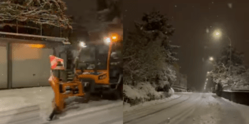 Bora paralizon qarkullimin në shumë vende në Zvicër