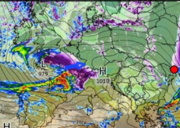 Reshje të reja bore në Evropë sonte dhe nesër!