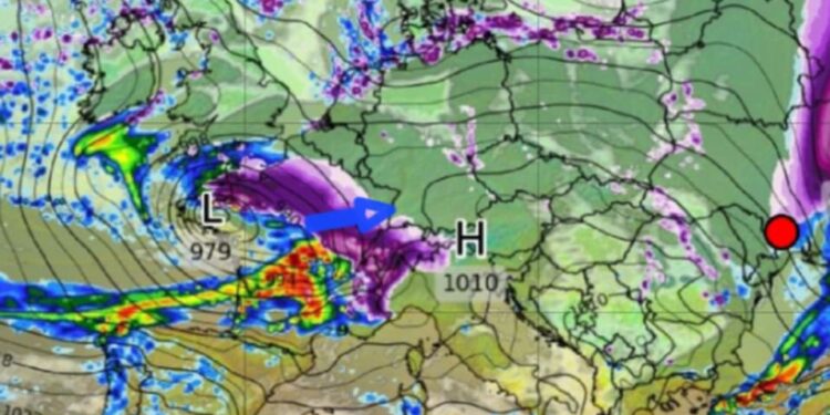 Reshje të reja bore në Evropë sonte dhe nesër!