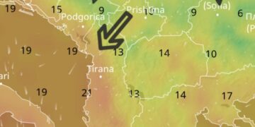 Afrohet një front i ftohtë ajror!