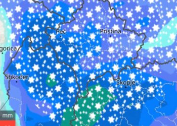 Shtohen gjasat për reshje të reja bore (paksa) më intensive!