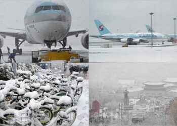 ‘Kaos gjithandej’, kryeqyteti i Koresë së Jugut, goditet nga reshjet rekord të borës