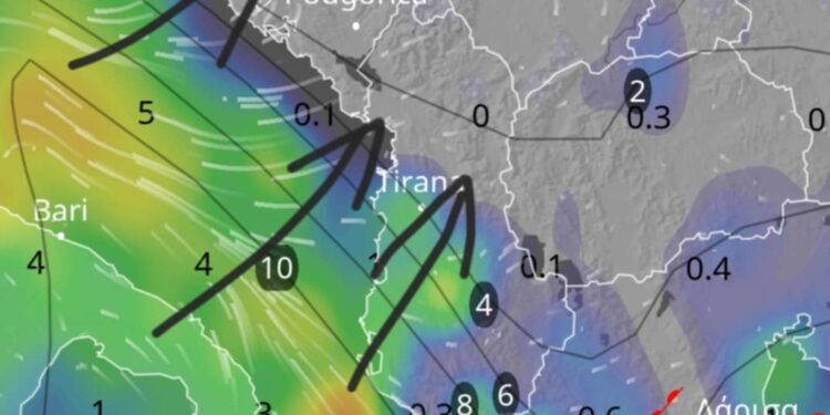 Afrohen reshje të reja atmosferike!