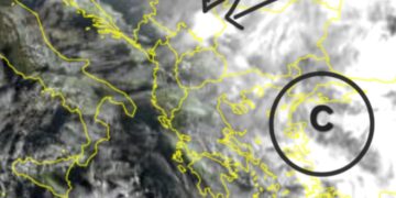 Gjendja e fundit sinoptike, vazhdon ndikimi ciklonik, por vjen duke u zbehur!