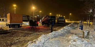 Reshjet e mëdha të borës, disa autobusë nga Kosova bllokohen në Kroaci
