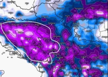 Stuhi të mëdha dimërore me borë në pjesë të Ballkanit!