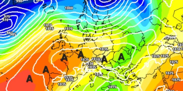 Moti javor, anticikloni i ftohtë!