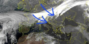 Gjendja sinoptike, fronti masiv i ftohtë ajror “ndanë” Evropen, niset drejt Ballkanit!
