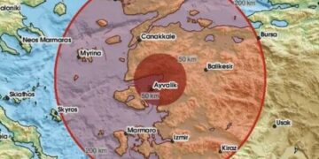 Një tërmet i fortë goditi mbrëmë Turqinë