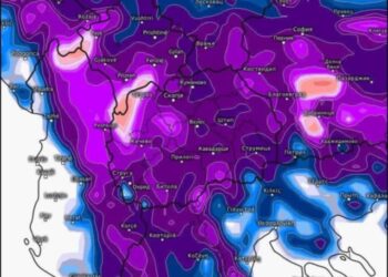 Vijnë reshjet intensive të borës në gati të gjitha viset tona!