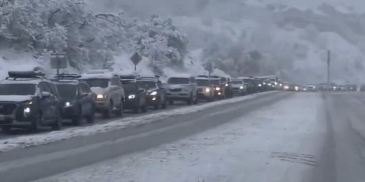 Stuhi e fuqishme dimri në SHBA