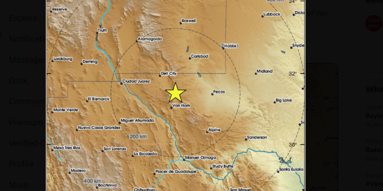 Tërmet me magnitudë 5.2 ballë në Teksas të SHBA-së