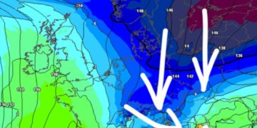 Gjendja sinoptike, rritje e përkohshme, e lehtë e temperaturave!