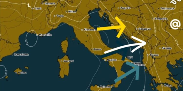 Sinjale për ndryshimin e gjendjes sinoptike me shi e borë!