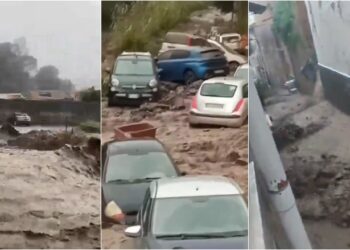 Uji del nga brigjet në Messina të Italisë, banorët të bllokuar në shtëpi – publikohen pamjet e dëmit