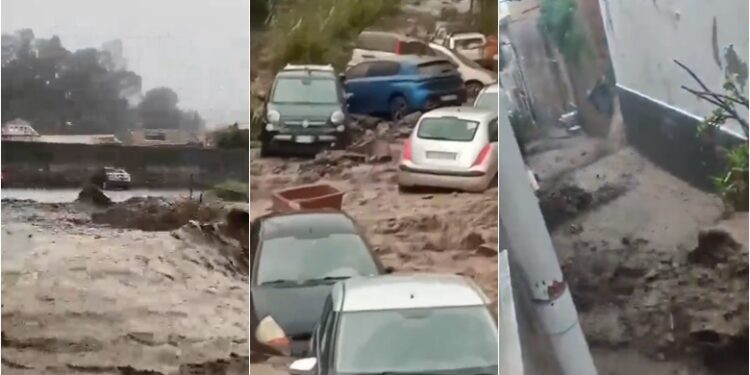 Uji del nga brigjet në Messina të Italisë, banorët të bllokuar në shtëpi – publikohen pamjet e dëmit