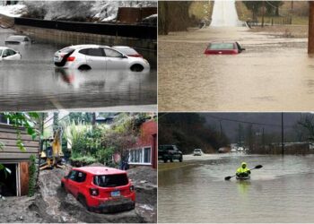Të paktën nëntë të vdekur nga përmbytjet dhe shirat e dendur në disa pjesë të SHBA-së