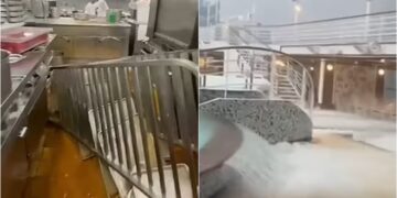 Disa të lënduar në makthin e anijes turistike, ndërsa ajo goditet nga stuhia e fortë gjatë udhëtimit