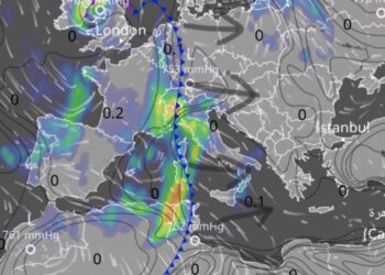 Sistemi masiv frontal, nga Afrika veriore deri në Detin verior në Evropë!