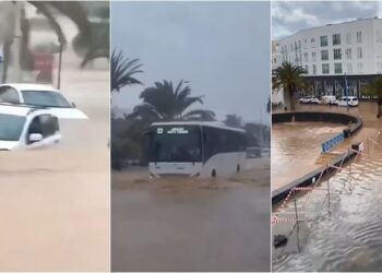 Rrugët shndërrohen në lumenj, makinat dhe shtëpitë zhyten në ujë – ishulli i famshëm spanjoll shpall gjendjen e jashtëzakonshme