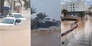 Rrugët shndërrohen në lumenj, makinat dhe shtëpitë zhyten në ujë – ishulli i famshëm spanjoll shpall gjendjen e jashtëzakonshme