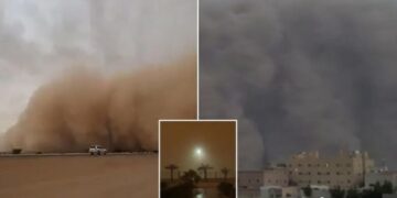 Stuhia e pluhurit përfshin qytetin saudit, shkakton kaos dhe evakuime