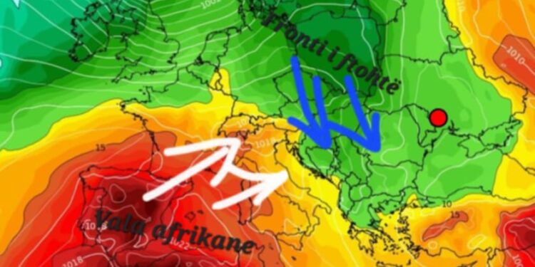 Javë pak më e ngrohtë, por ende jo-stabile, fundjava me mundësi për vapë dhe stuhi të izoluara!
