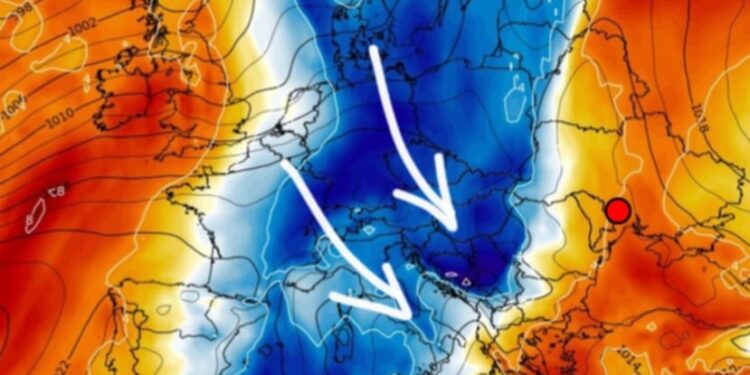 Masa të ftohta ajrore me origjinë polare arrijnë prapë në viset tona!