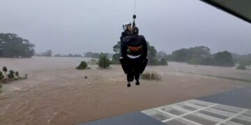 Përmbytjet katastrofike, për tri ditë ra shi sa për gjashtë muaj në Australi – publikohen pamje