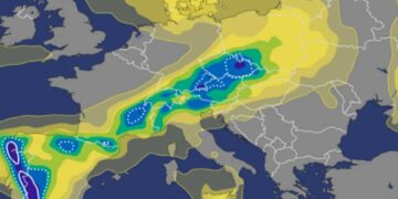 Stuhi në disa pjesë të Evropes!