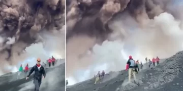 Shpërthen vullkani Etna në Itali, turistët ikin të frikësuar
