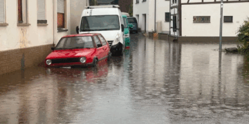 Stuhi të forta dhe përmbytje në Gjermani