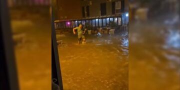 Kroacia mbrëmë u godit nga stuhitë e forta, breshër e përmbytje